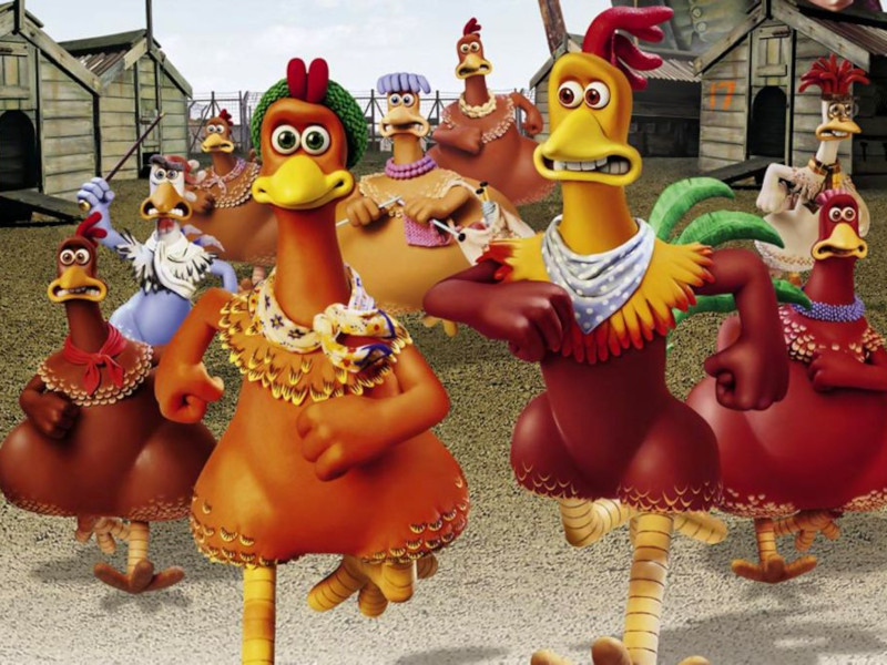 Filmbild von Chicken Run - Hennen rennen