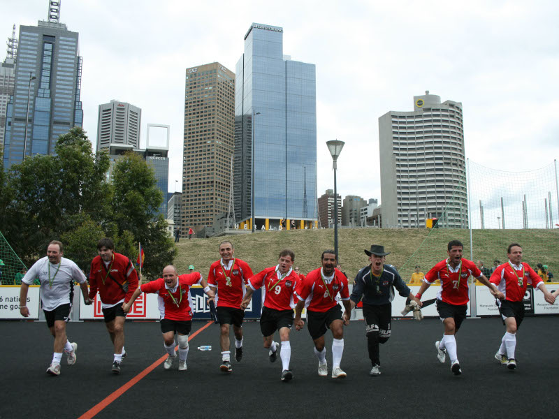 Filmbild von Kick off