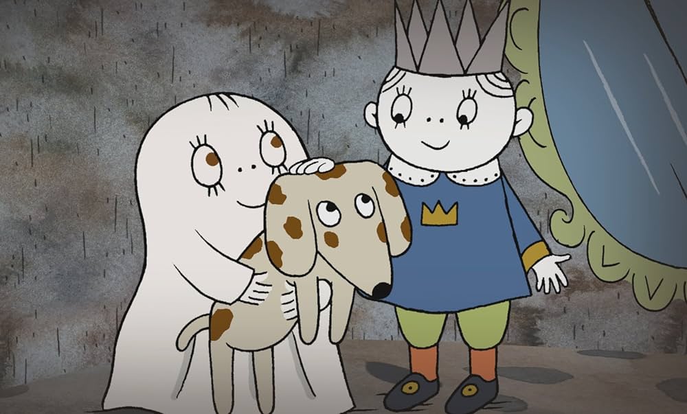 Filmbild von Laban, das kleine Gespenst