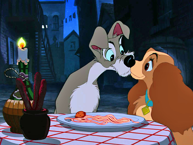 Filmfoto von Susi und Strolch