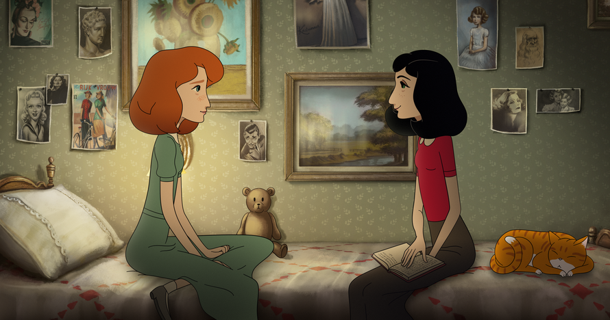 Filmbild von Wo ist Anne Frank?