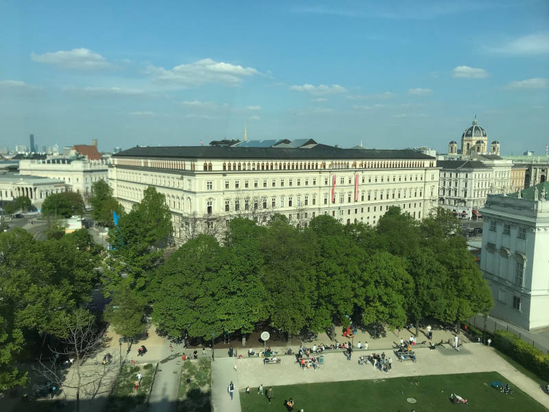 Ausblick Blick von oben, 25h Hotel