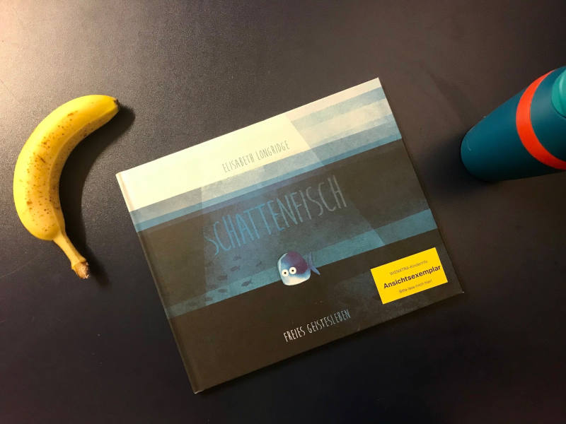 Schattenfisch Kinderbuch Kinderbuch mit einer Banane