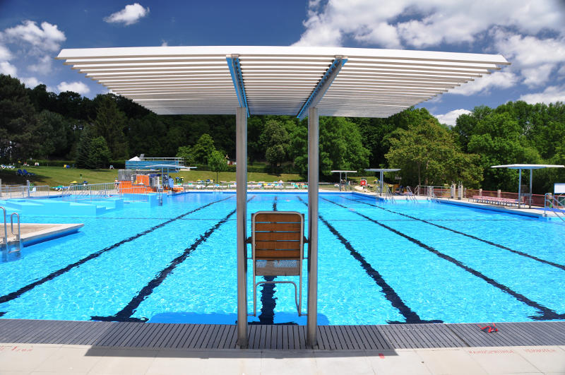 Schwimmerbecken im Schafbergbad