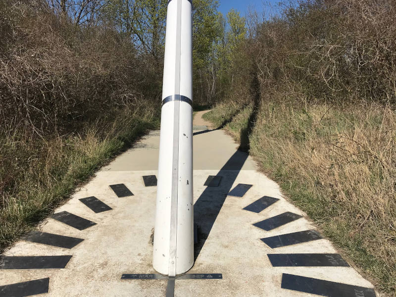 Abbildung von Monaten am Boden