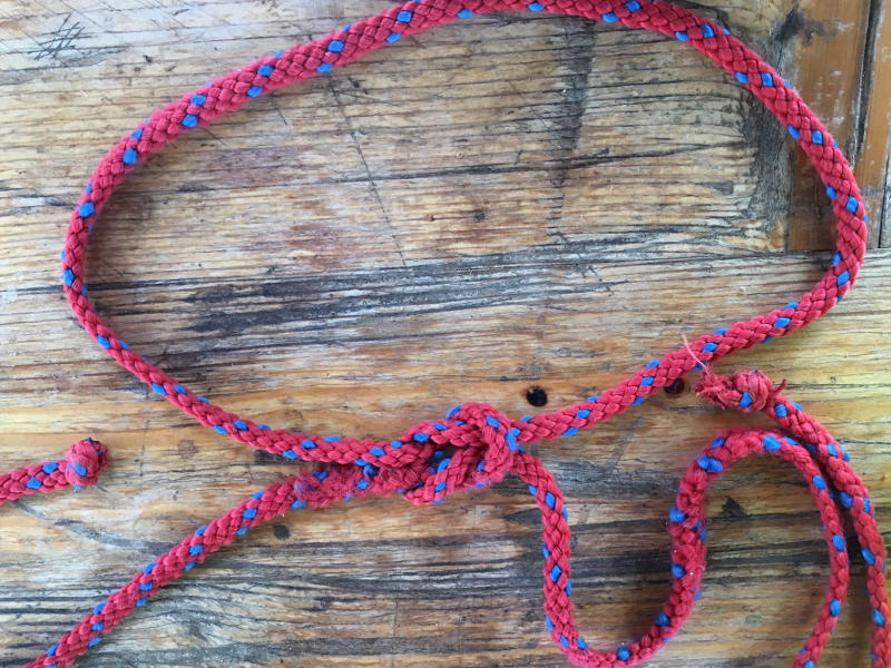 Seil mit Knoten