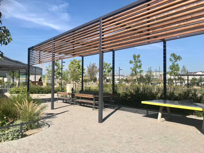 Tischtennistisch im Walter-Kuhn-Park