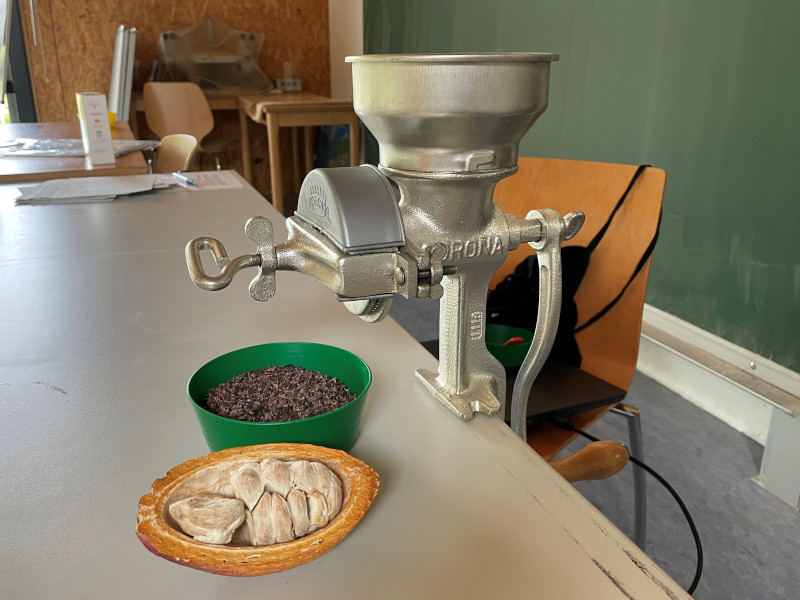 Gerät zum Schokolade machen