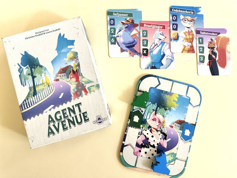 Spielkarten Agent Avenue