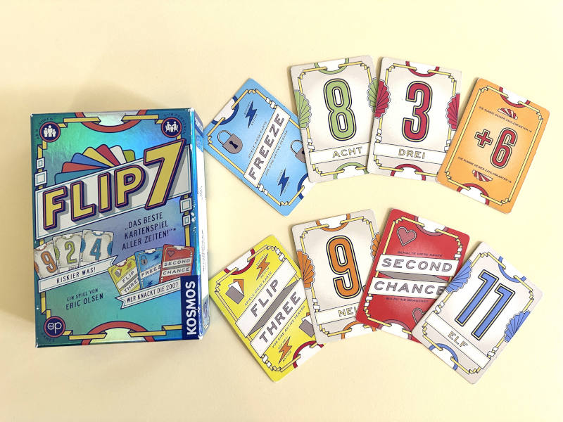Spielkarten Flip 7