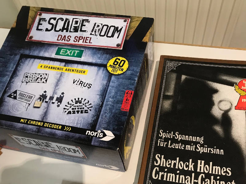 Escape Room Spiel in WIENXTRA-Spielebox