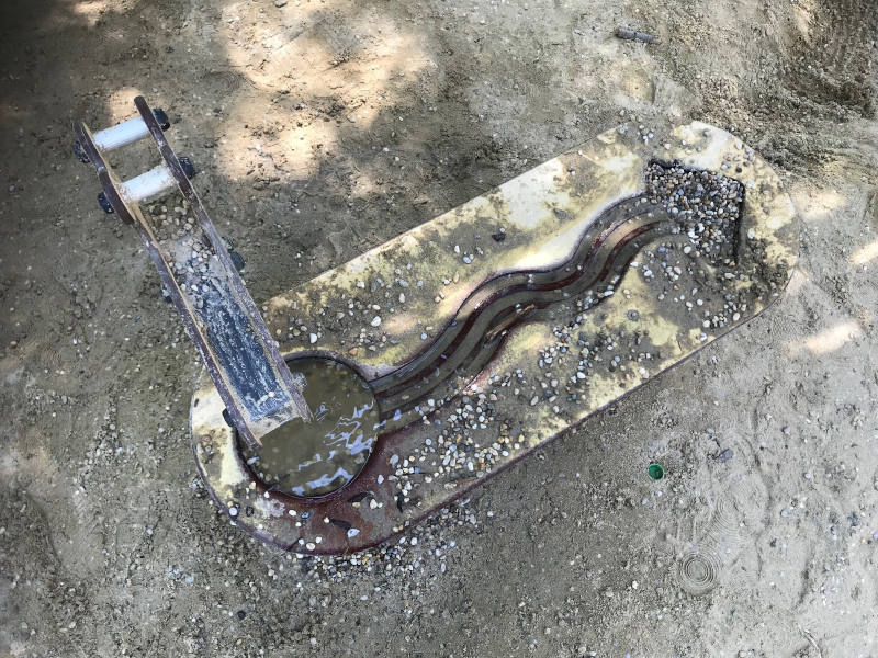 Spielplatz Herderpark Wasserspiel im Boden