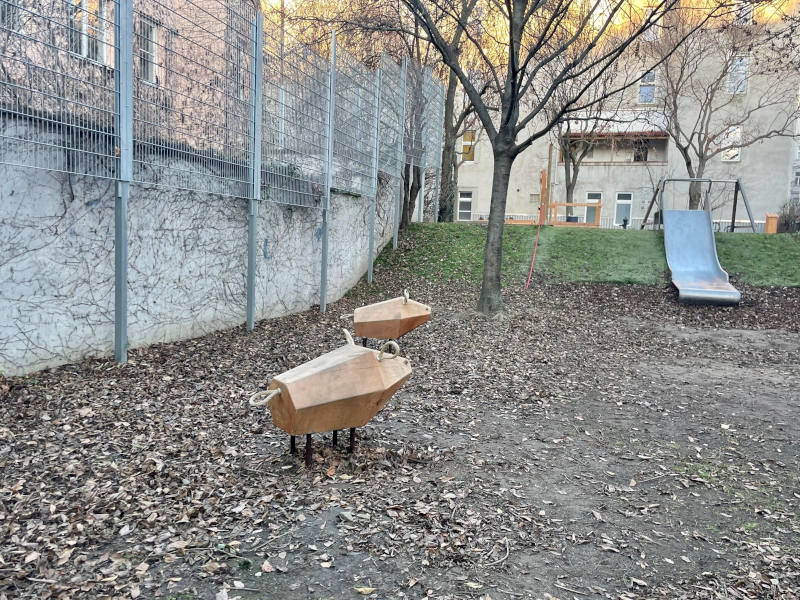 Hangrutsche im Scheupark