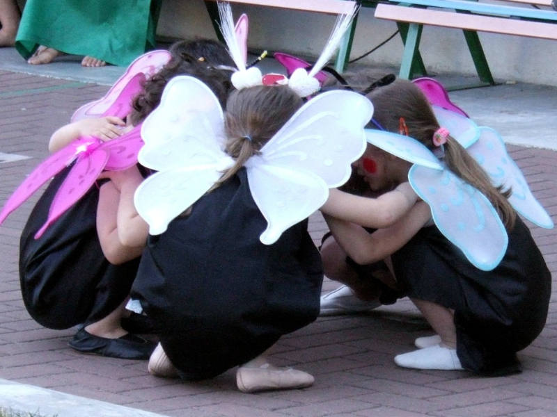 Tanz Kinder in Kostüm