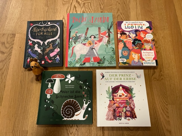 Gendersensible Kinderbücher, die im Blog vorgestellt werden