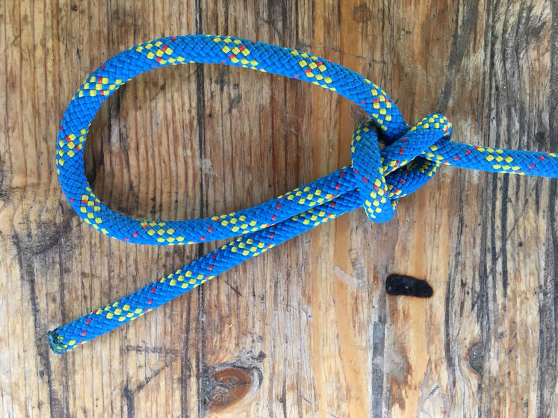 Seil mit Knoten
