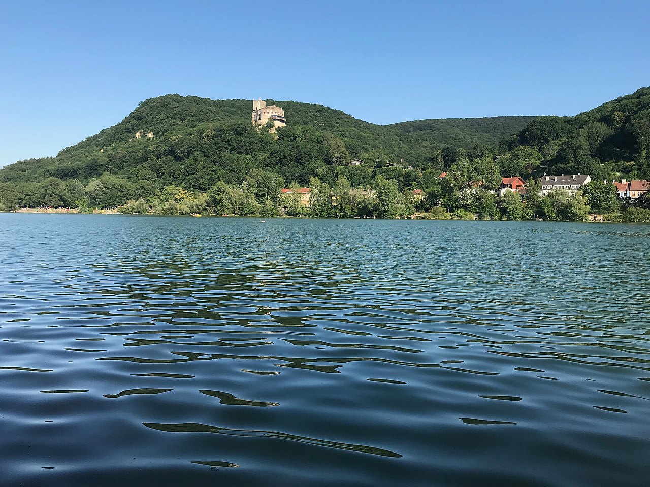 Greifenstein Baden am Donauradweg