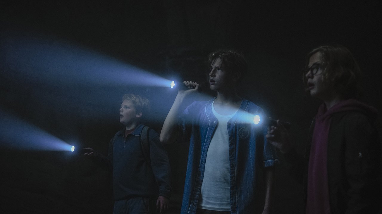 Filmbild von Die drei Fragezeichen und der Drache