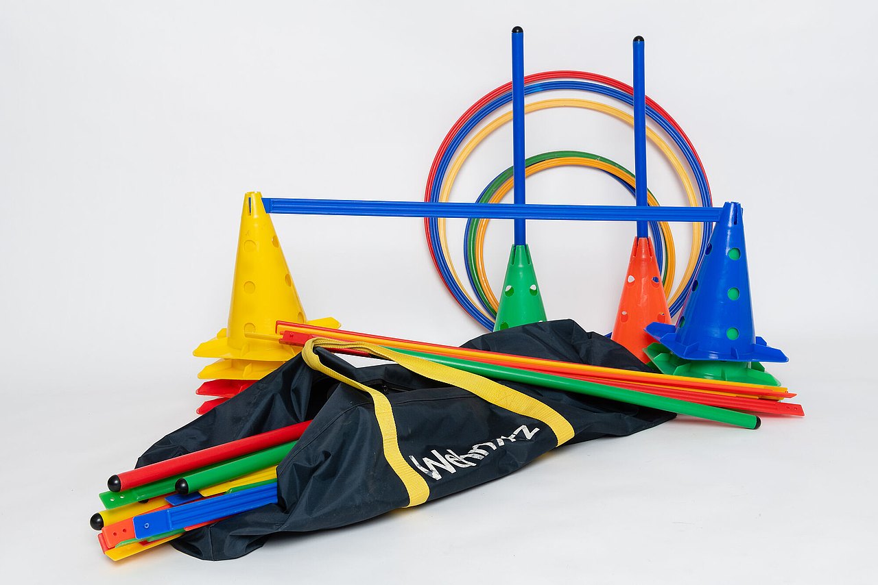 Ringe, Stangen, Hütchen