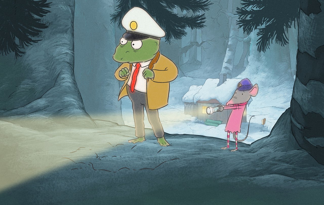 Filmbild von Kommissar Gordon und Buffy