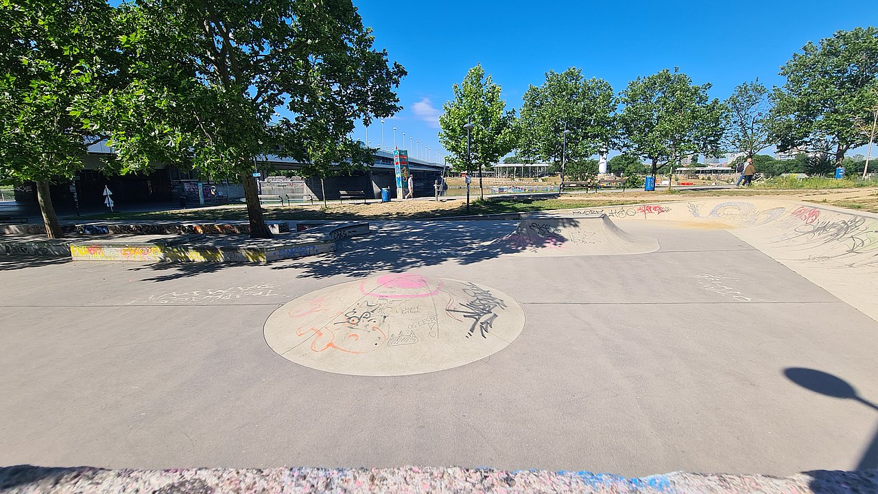 Skatepark Copa Beach Detailansicht
