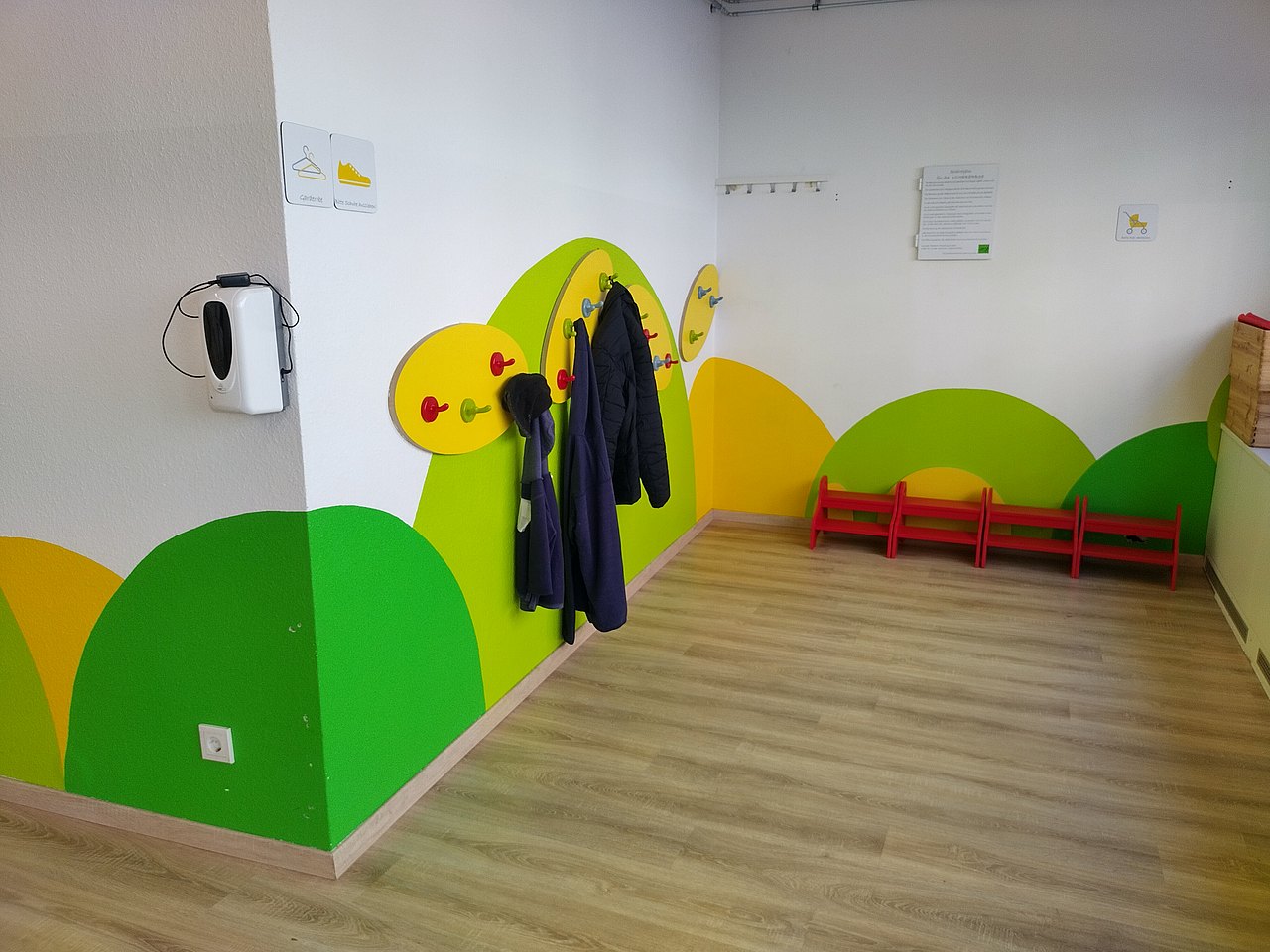 Platz für Kinderwägen