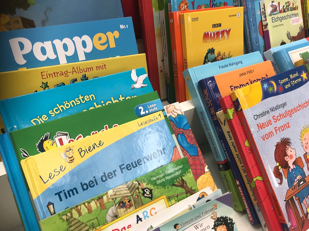 Leselernbücher viele Kinderbücher