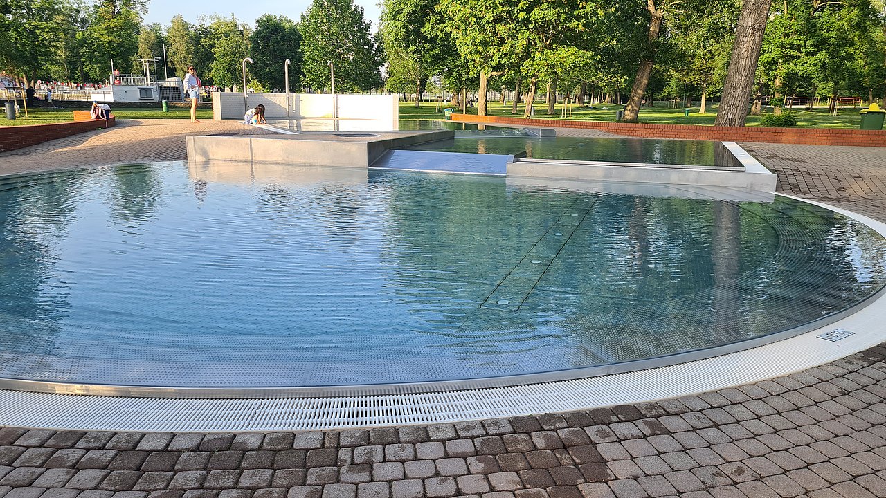 Kleinkinderbecken im Stadionbad