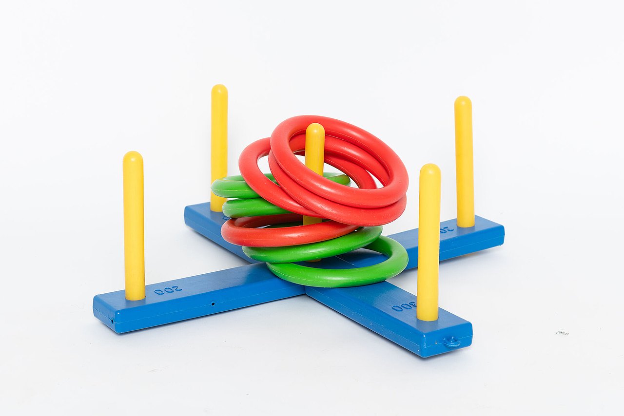 Kunststoff Ring-Wurfspiel 