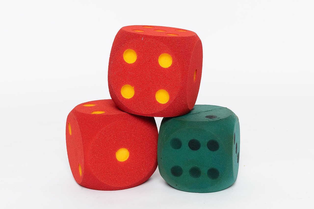 Schaustoff Würfel