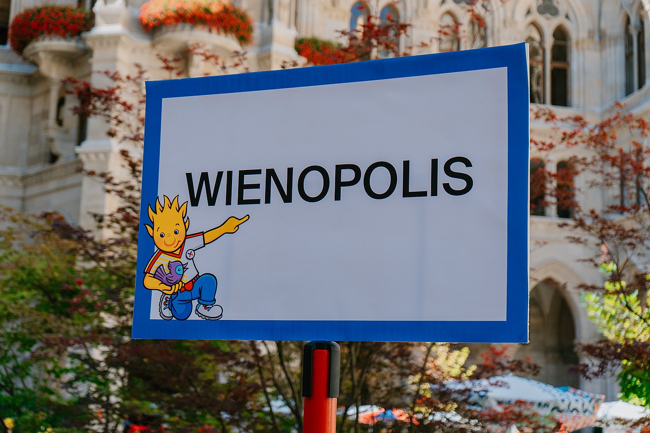 Stadtschild von Wienopolis