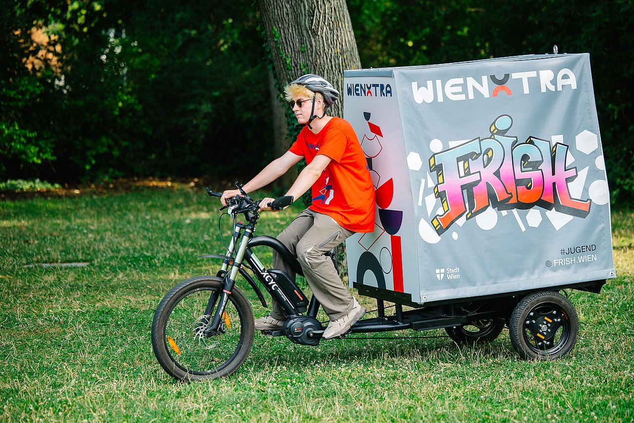 Hollis Grätzltour und Vorhang auf im Park