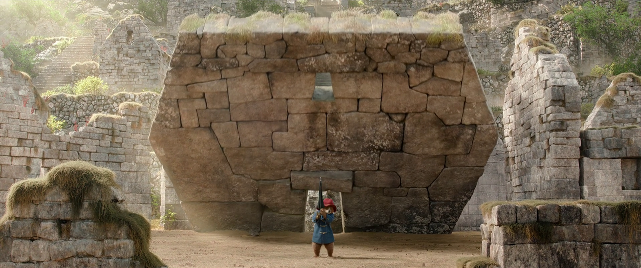 Filmbild von Paddington in Peru