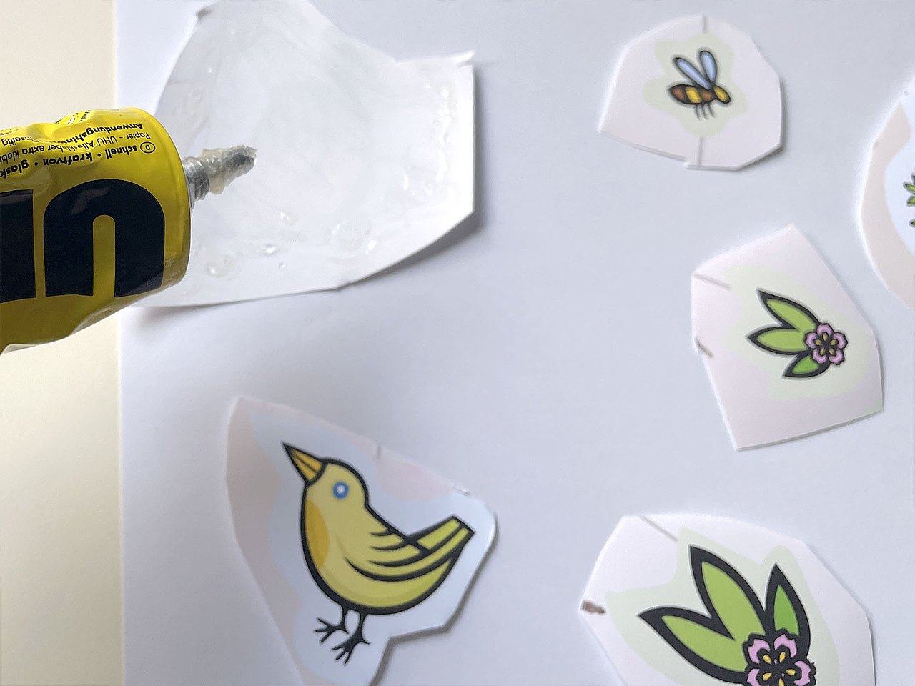 Diy Frühlings Mobile Selbstgemacht